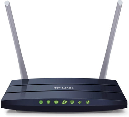 Dual-band WiFi Router TP-Link Archer AC1200 Reliable (Renewed)