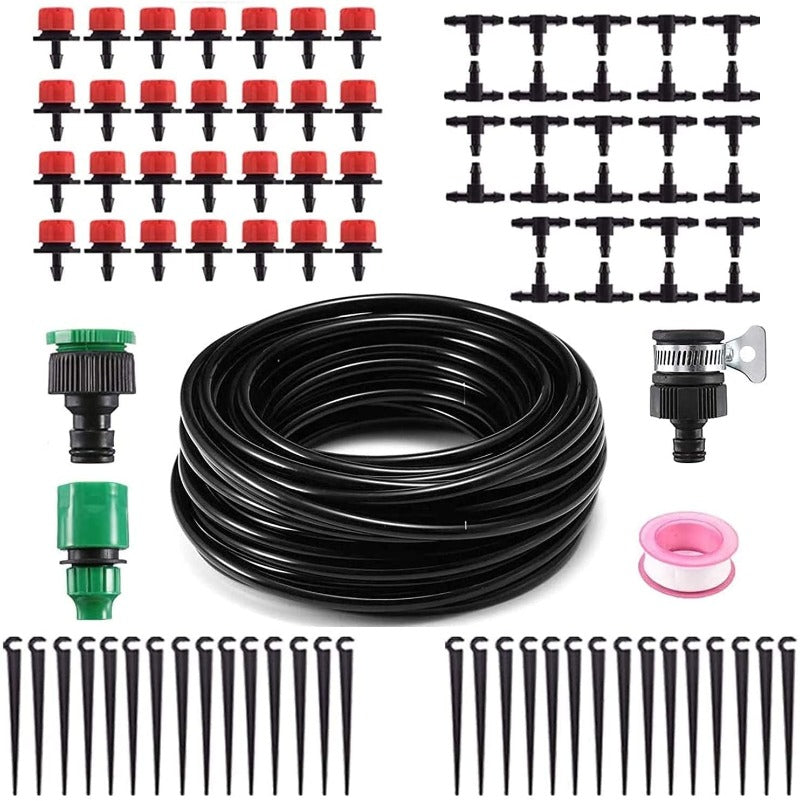 Automatic Drip Irrigation Kit, 1/4" Blank Distribution Tubing