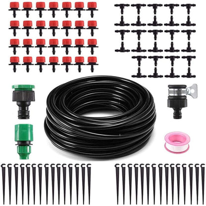 Automatic Drip Irrigation Kit, 1/4" Blank Distribution Tubing