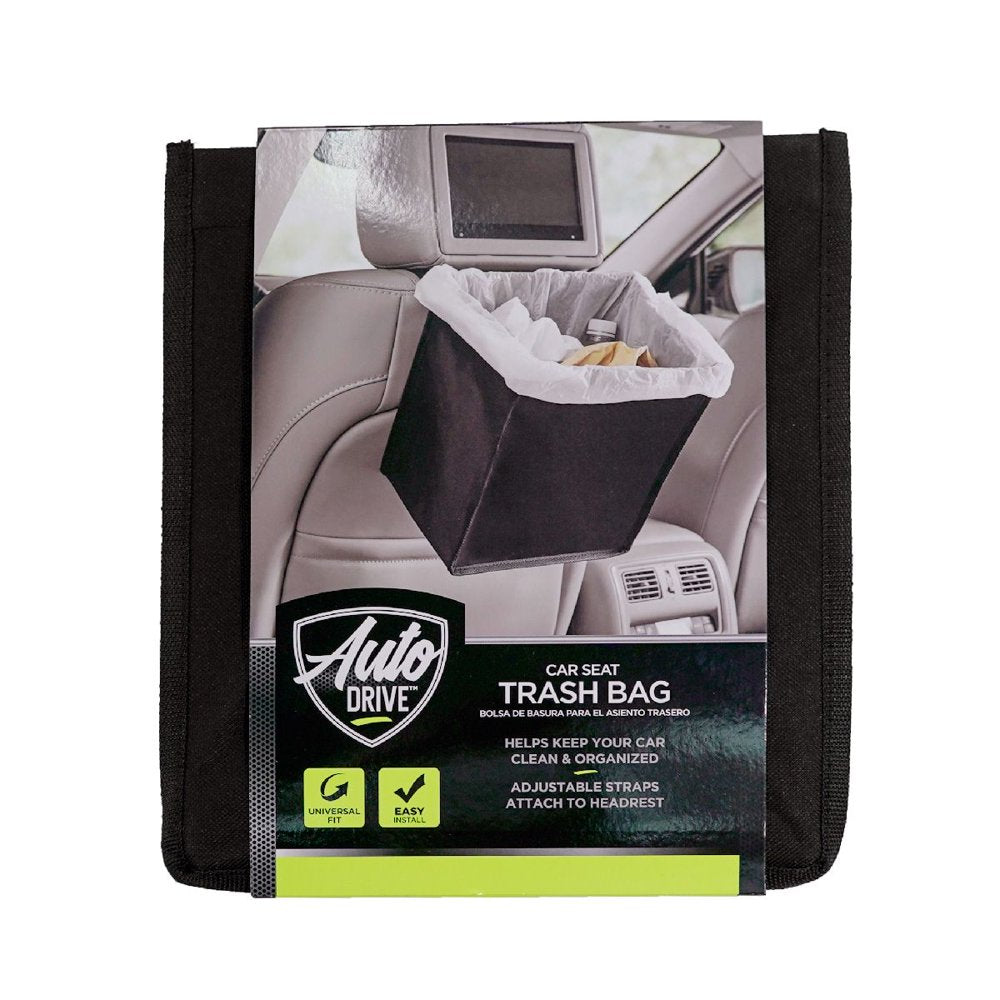 Back Seat Trash Bag Fits Most Vehicles Size: 7" X 9.5" X 11"