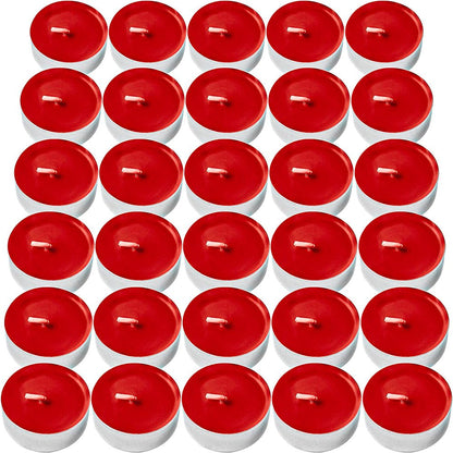 30 Apple Cinnamon Scented Tealight Candles
