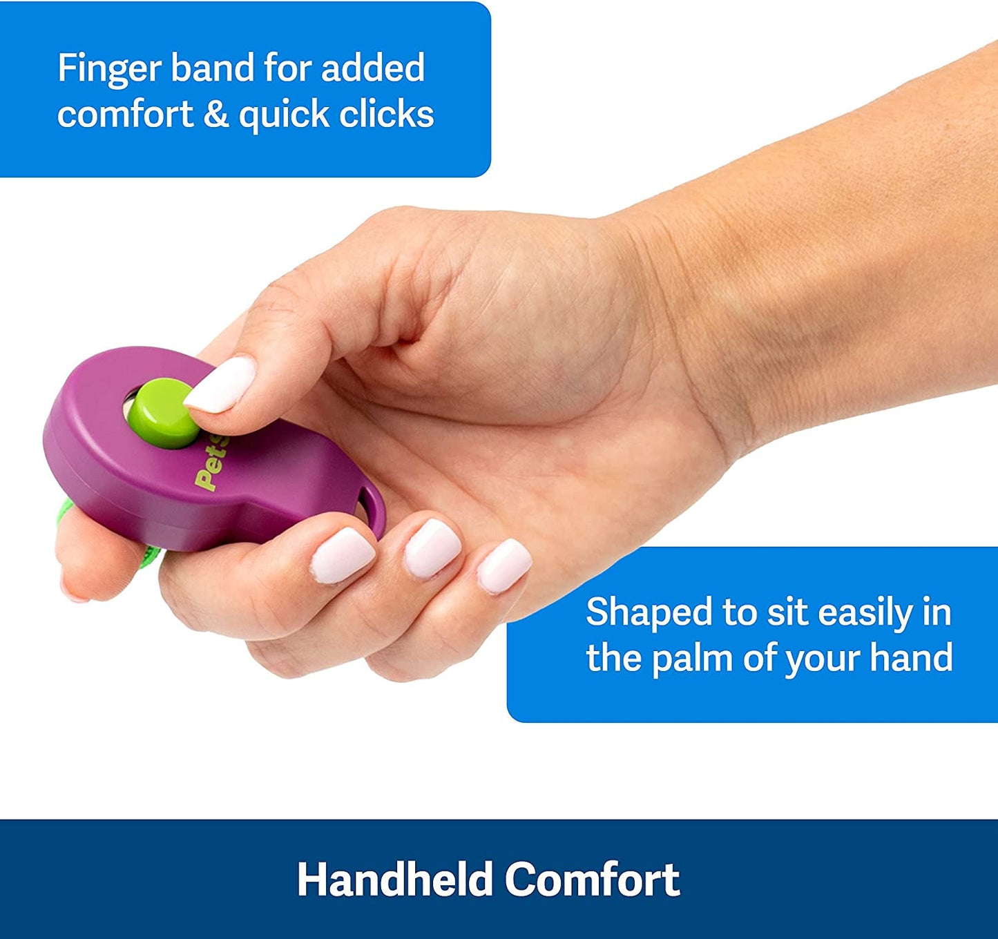 Dog Training Clicker - Positive Behavior Reinforcer for Pets - All Ages
