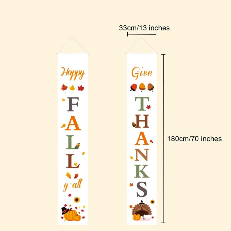 Happy Fall Porch Signs Fall Decorations for Home Outdoor