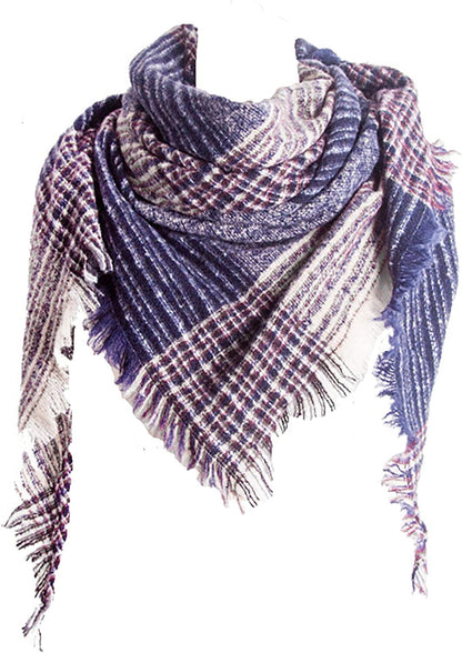 Women's Warm Triangle Scarf Shawl