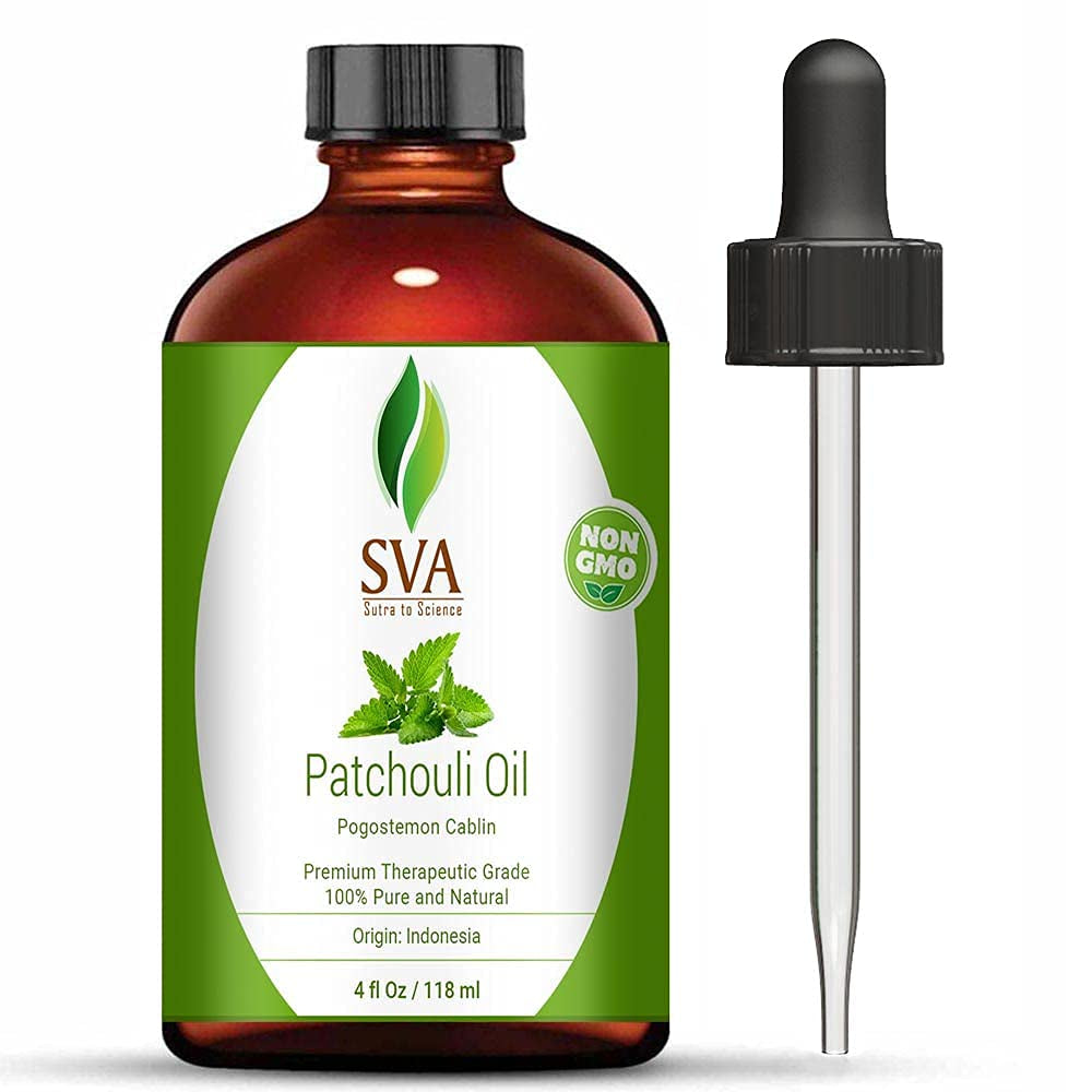 SVA Citronella Essential Oil - 1/3 Oz (10 ML) 100% Pure & Natural Therapeutic Grade Oil for Skin, Body, Diffuser, Candle Making