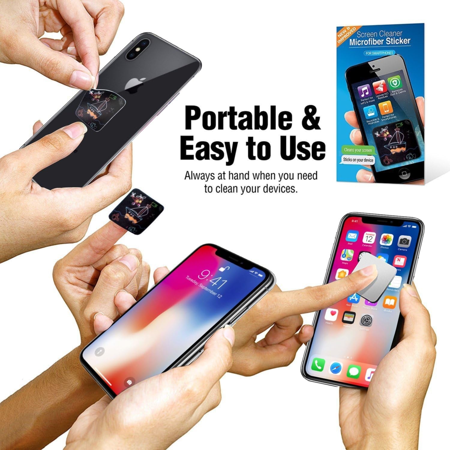 Handy Screen Cleaning for Cell Phone