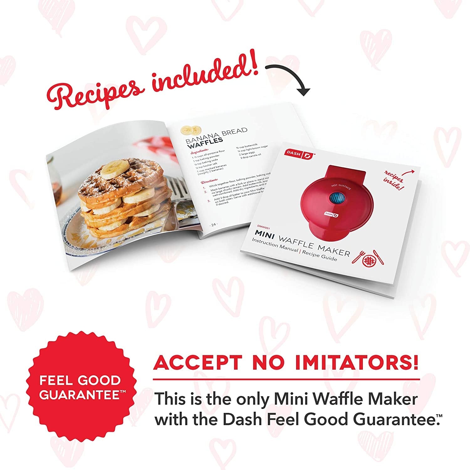 DASH Mini Waffle Maker Machine for Individuals, Paninis, Hash Browns & More