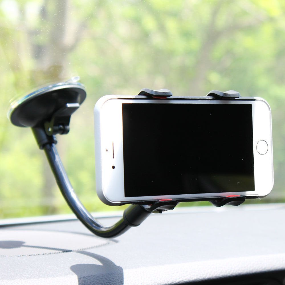 360° Car Windshield Mount Cradle Holder Stand for Mobile Cell Phones & GPS