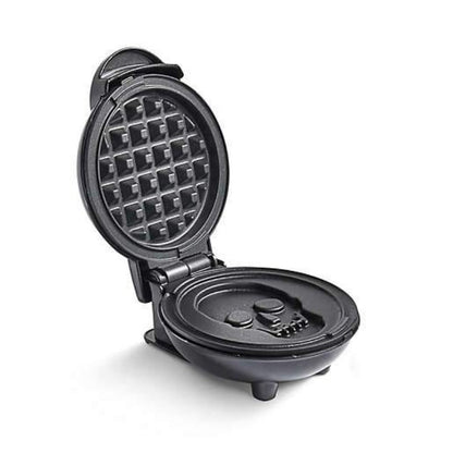 Holiday Mini Waffle Maker Machine for Individual, Paninis, Hash Browns, Keto, Chaffles, and More