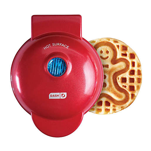 Holiday Mini Waffle Maker Machine for Individual, Paninis, Hash Browns, Keto, Chaffles, and More