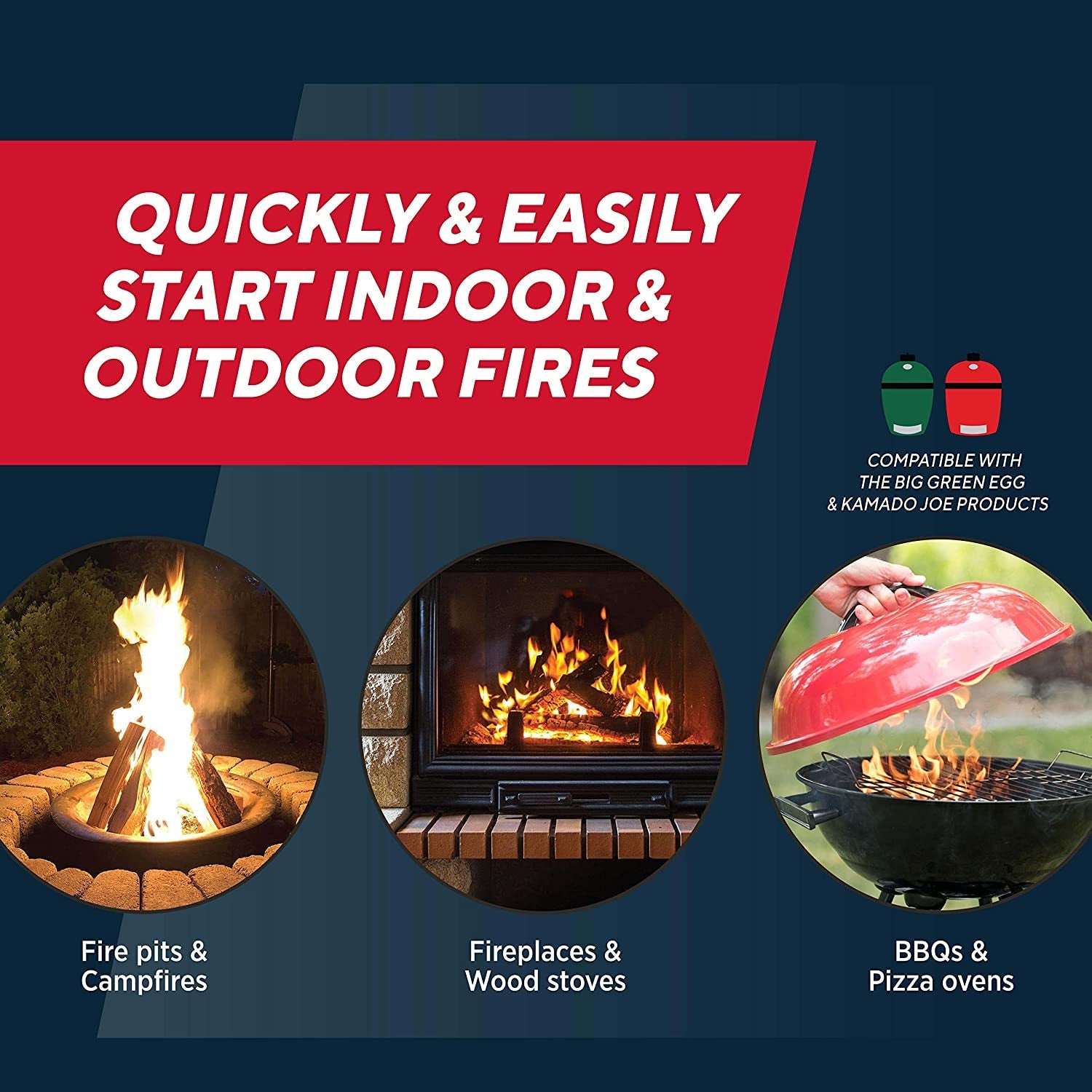  Safe Lite Fire Starter Squares, 24 squares 