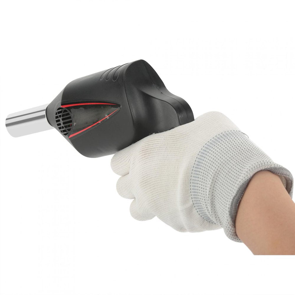 BBQ Air Blower, Manual Operated Start a Fire Quicker and Easier Grill Barbecue Tool for Outdoor Barbecue and Picnic Charcoal Grill