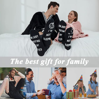  Gifts for Men Dad Father Husband Grandpa Mens Socks Gifts For Him,Funny Socks Gift Ideas for Fathers Day