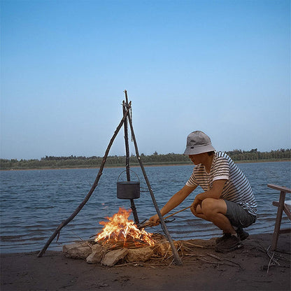 Outdoor Camp Tripod Cooking  Accessories Set 