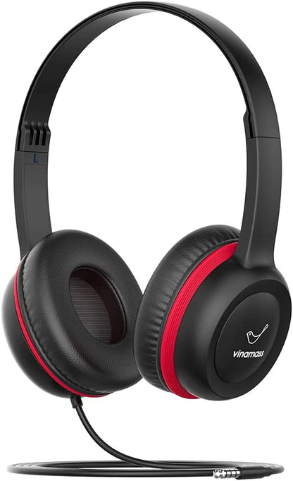  Wired Headphones with Safe Volume Limiter, Adjustable and Flexible for Kids