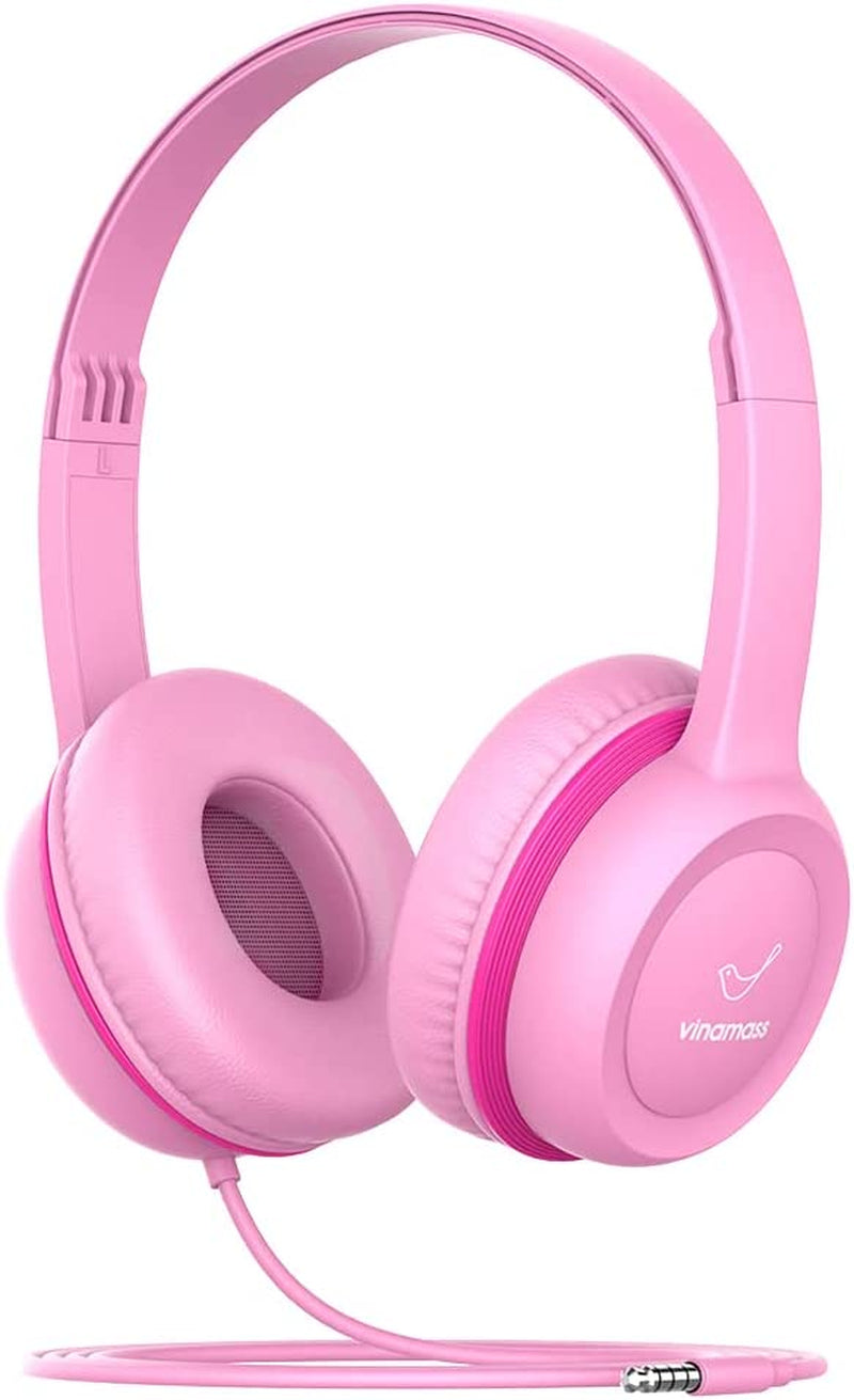  Wired Headphones with Safe Volume Limiter, Adjustable and Flexible for Kids
