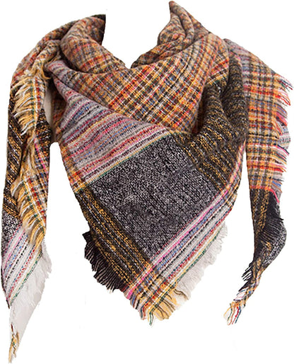Women's Warm Triangle Scarf Shawl