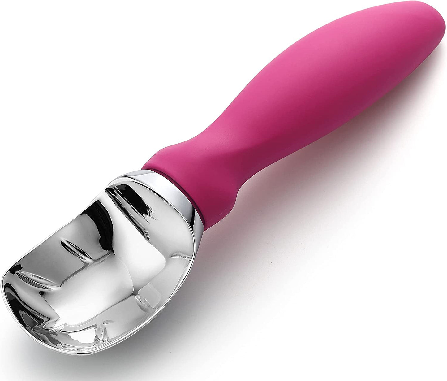 Ice Cream Scoop with Comfortable Handle, Black