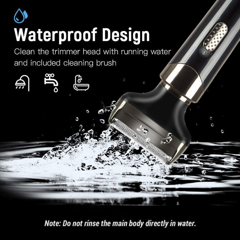 4-in-1 Rechargeable Shaver Waterproof Painless Epilator Nose Hair Removal,  Facial, Body, Bikini, Eyebrow, Beard, Sideburn, Mustache,Trimmer 