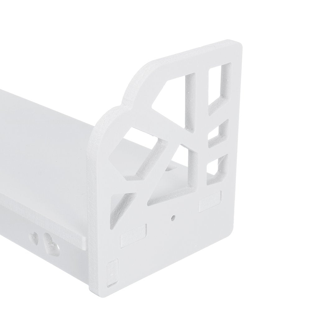 Set of 3 Wall Shelf Retro Floating Wall Shelves Modern Display Shelf Plant Holder Bathroom Storage Shelf for Home Office Bedroom Kitchen Bathroom Decor Gifts White