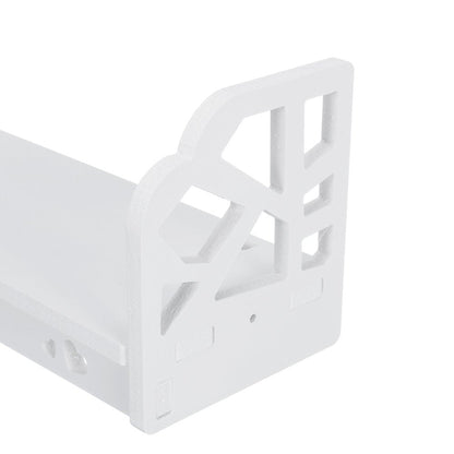 Set of 3 Wall Shelf Retro Floating Wall Shelves Modern Display Shelf Plant Holder Bathroom Storage Shelf for Home Office Bedroom Kitchen Bathroom Decor Gifts White