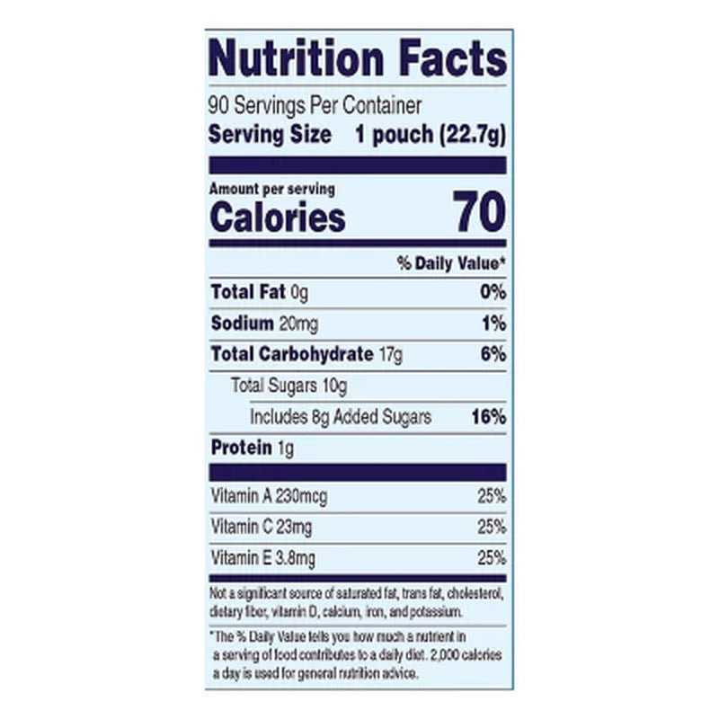 Jumbo Box Welch's Mixed Fruit Fruit Snack (90 Ct.)