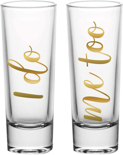  Set of 2 Shot Glasses Boss / Groom