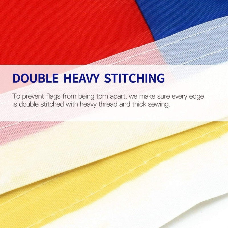 3X5 Feet Progress Pride Flag - Rainbow Transgender/ Lesbian/LGBT/Flag Polyester