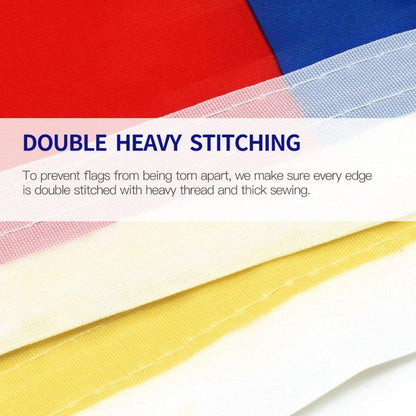 3X5 Feet Progress Pride Flag - Rainbow Transgender/ Lesbian/LGBT/Flag Polyester