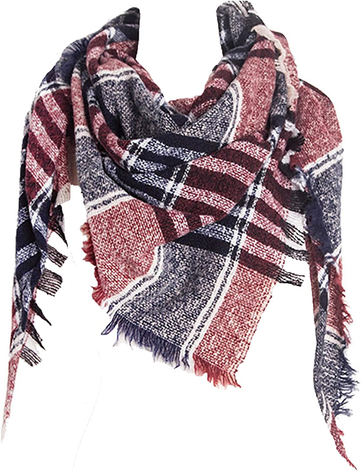 Women's Warm Triangle Scarf Shawl