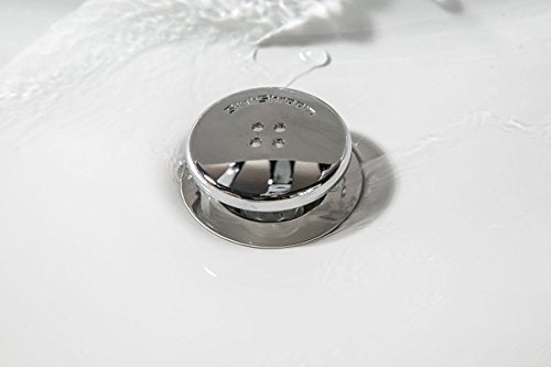 Chrome Sink Drain Clog Protector Strainer