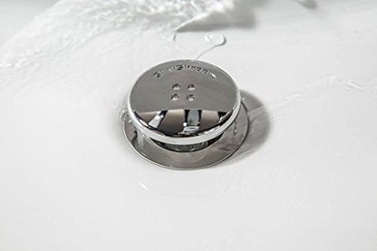 Chrome Sink Drain Clog Protector Strainer