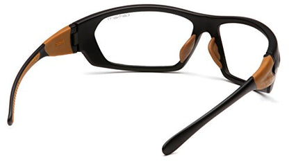 Carhartt Gear CHB210D Carbondale - Clear Lens with Black/Tan Frame