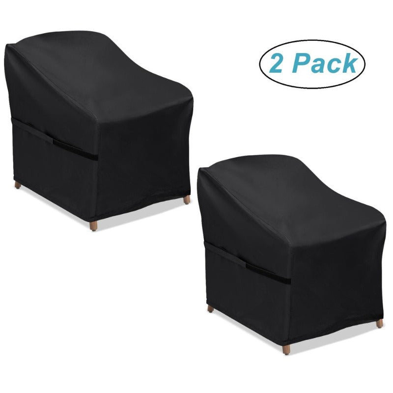 2 Pack Patio Chair Covers, Outdoor Lawn Patio Furniture Cover, UV Protected with Waterproof