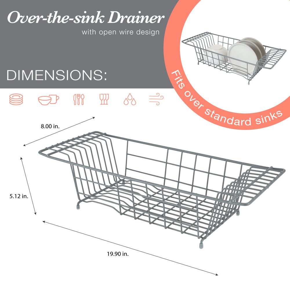 Kitchen Details over the Sink Dish Rack 