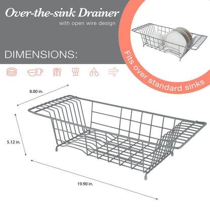Kitchen Details over the Sink Dish Rack 