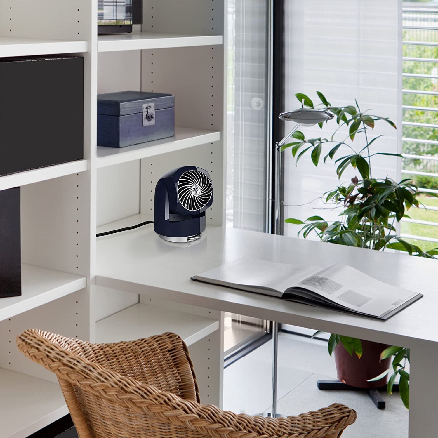  V6 Personal Air Circulator Fan, Midnight