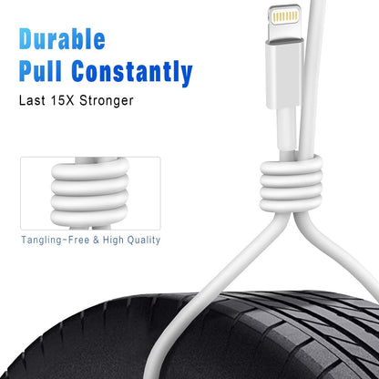 3Pack 6FT Charging Cords  Compatible with iPhone 