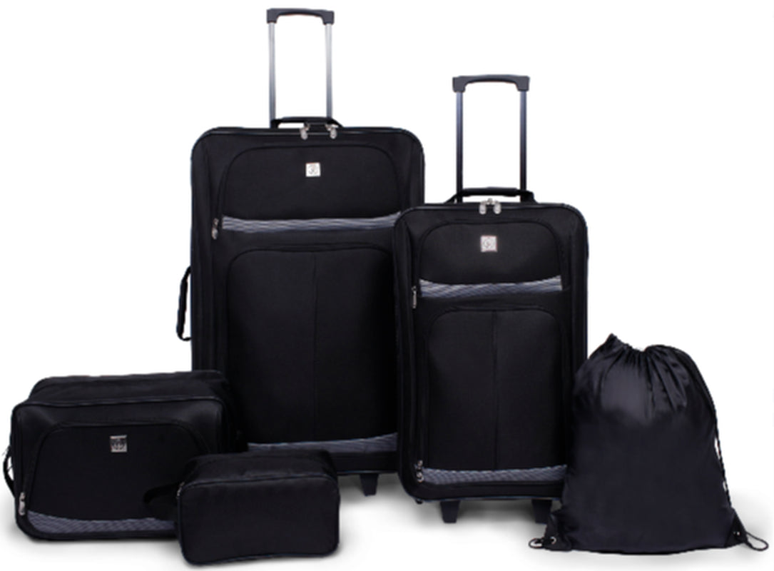  Protege 5 Piece 2-Wheel Luggage Set
