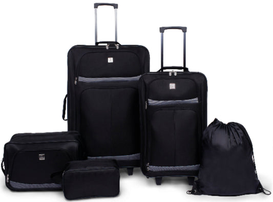  Protege 5 Piece 2-Wheel Luggage Set
