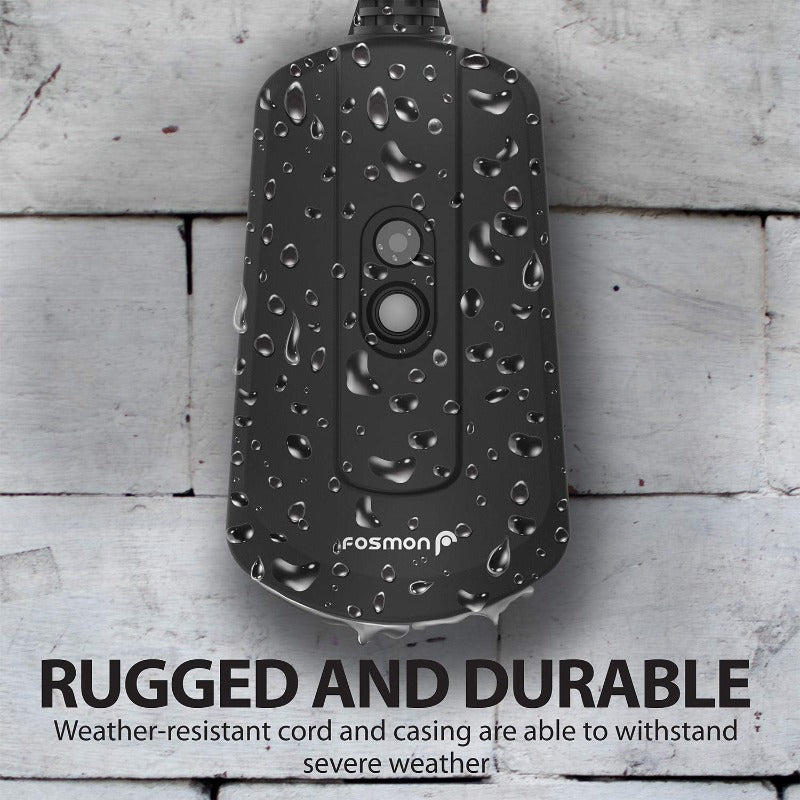 Wireless Remote Control 3-Prong Outlet - UL Listed (3 Receiver, 1 Remote) - Heavy Duty Waterproof Grounded Electrical Plug - 100ft Range