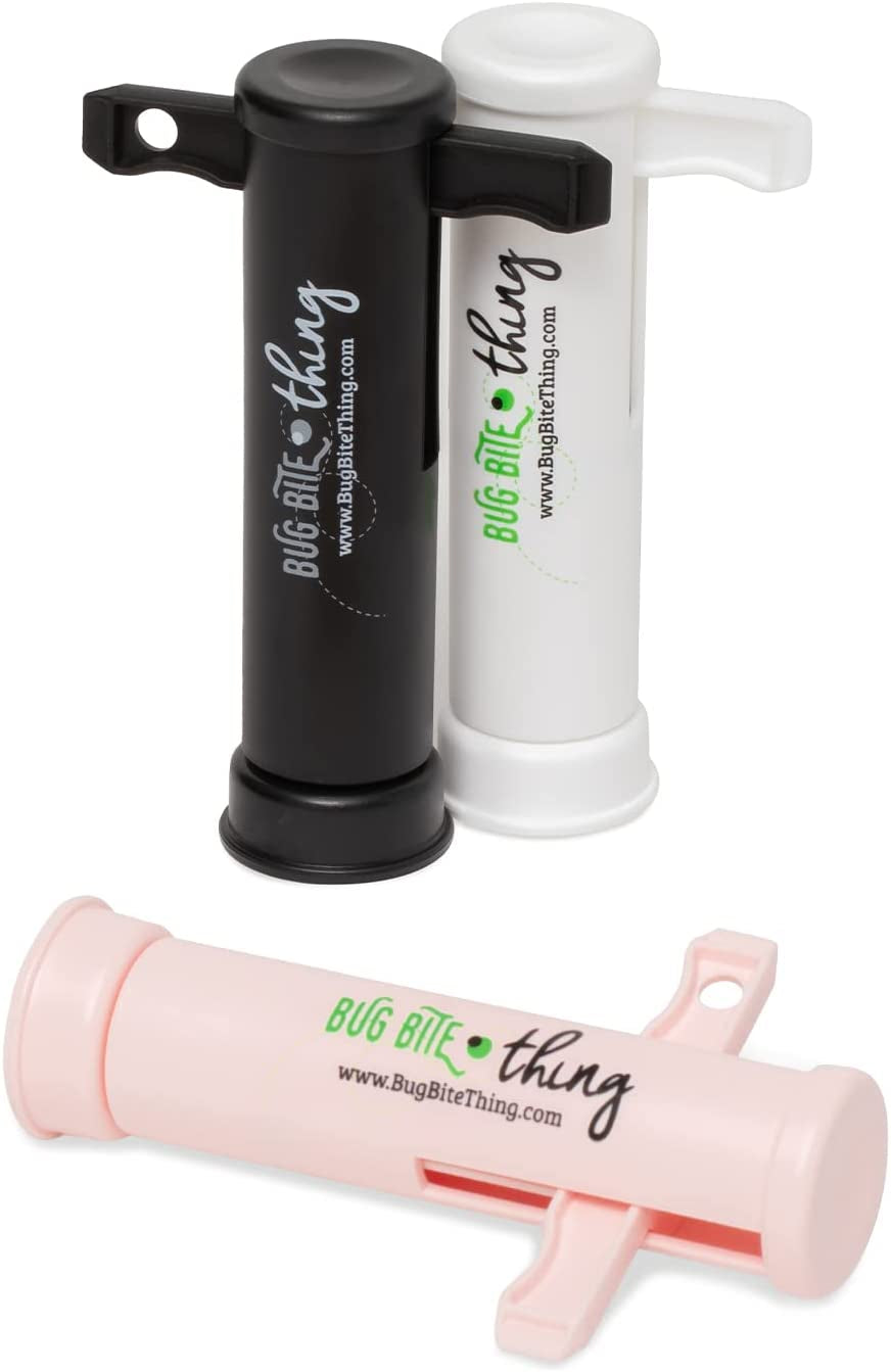 BUG BITE THING Suction Tool, Poison Remover - Bug Bites and Bee/Wasp Stings, Natural Insect Bite Relief, Chemical Free - White/Single