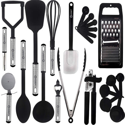 23 Piece Collection of Cooking Utensils - Nylon Cookware Set