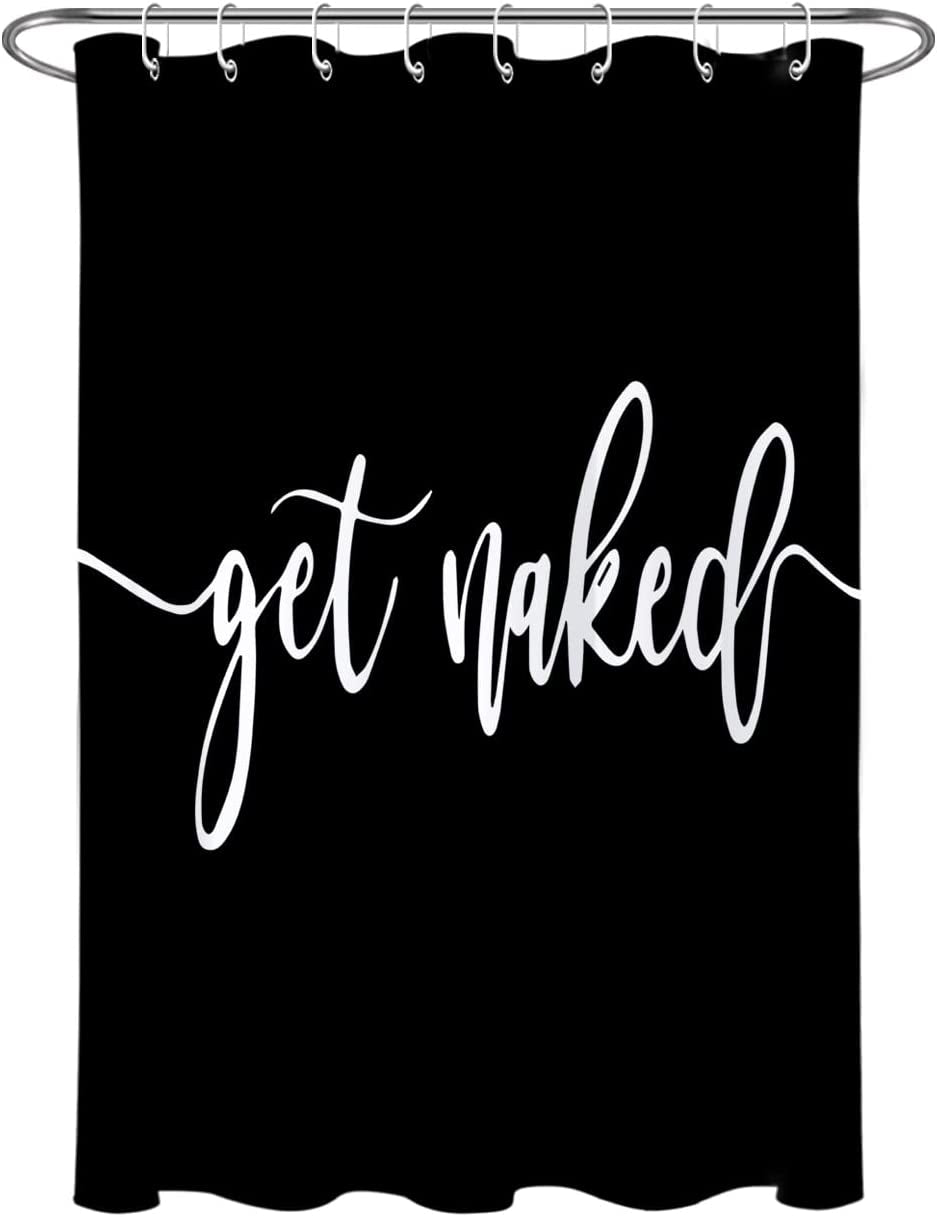  Get Naked Shower Curtain 