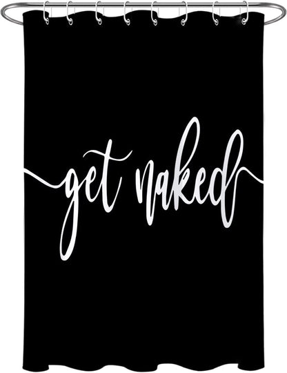  Get Naked Shower Curtain 