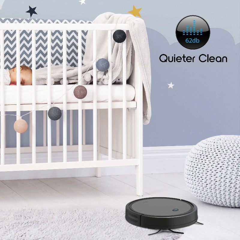 Smartclean 2000 Robovac - Wifi Robotic Vacuum with App/Remote Control