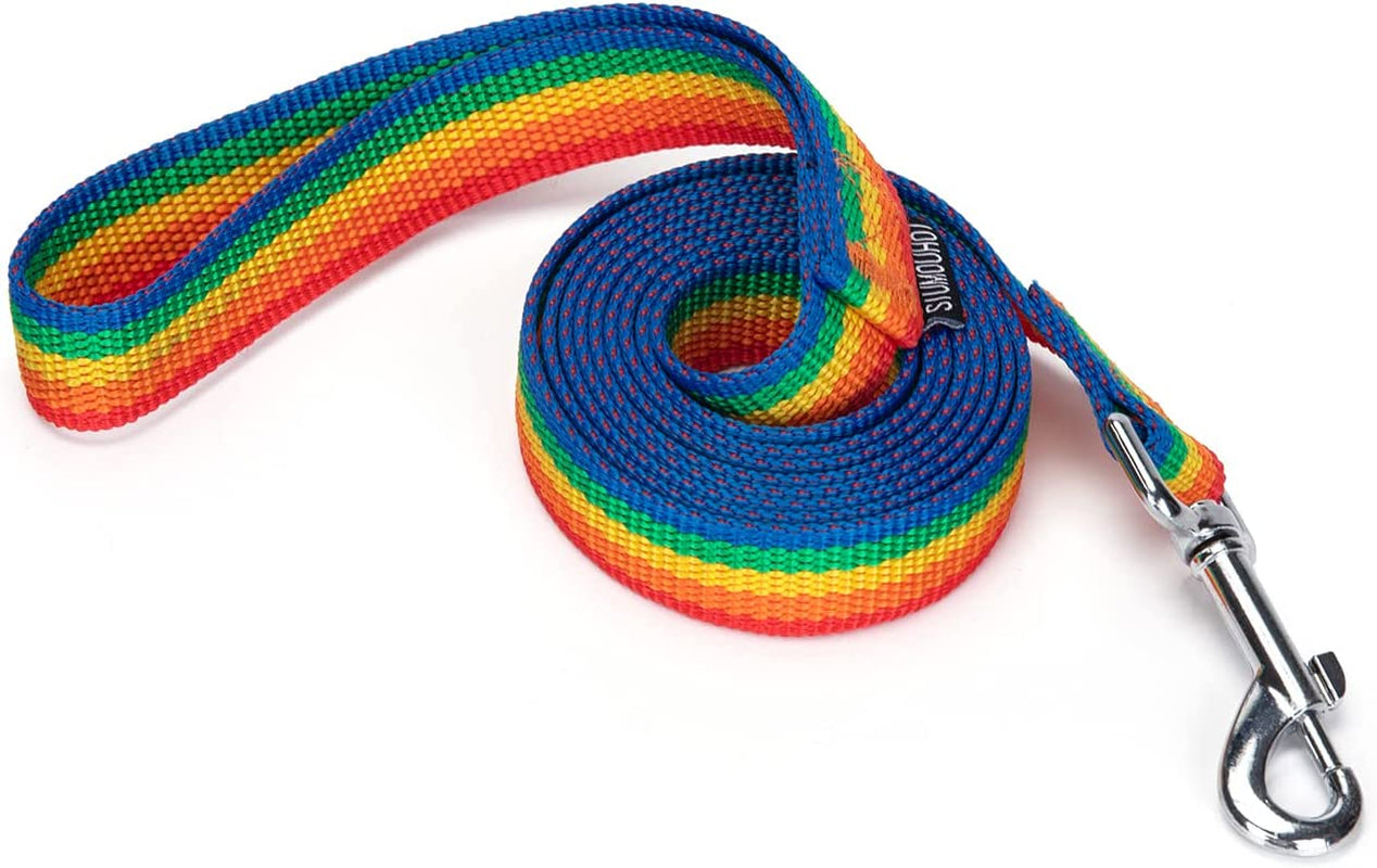 Strong Durable Nylon Dog Training Leash, Traction Rope, 10 Feet Long, 1 Inch Wide, for Small and Medium Dog 