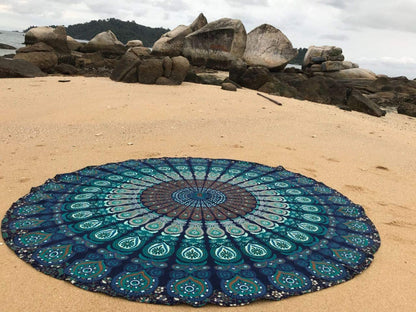 Round Beach Tapestry