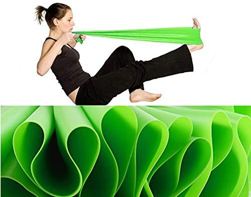 Qian Elastic Bands for Exercise,Professional Latex Resistance Band, Perfect for Strength Training,Physical Therapy, Pilates, at-Home Workouts, Yoga