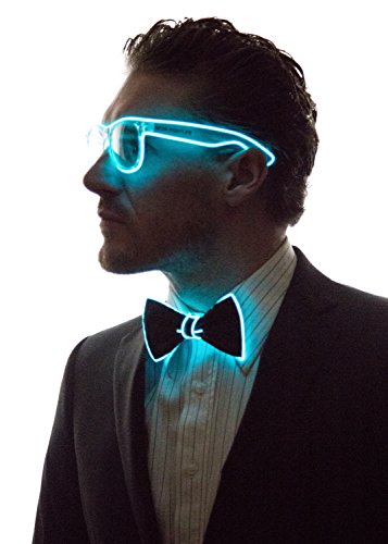 Neon Nightlife Clear Lens Light Up Glasses